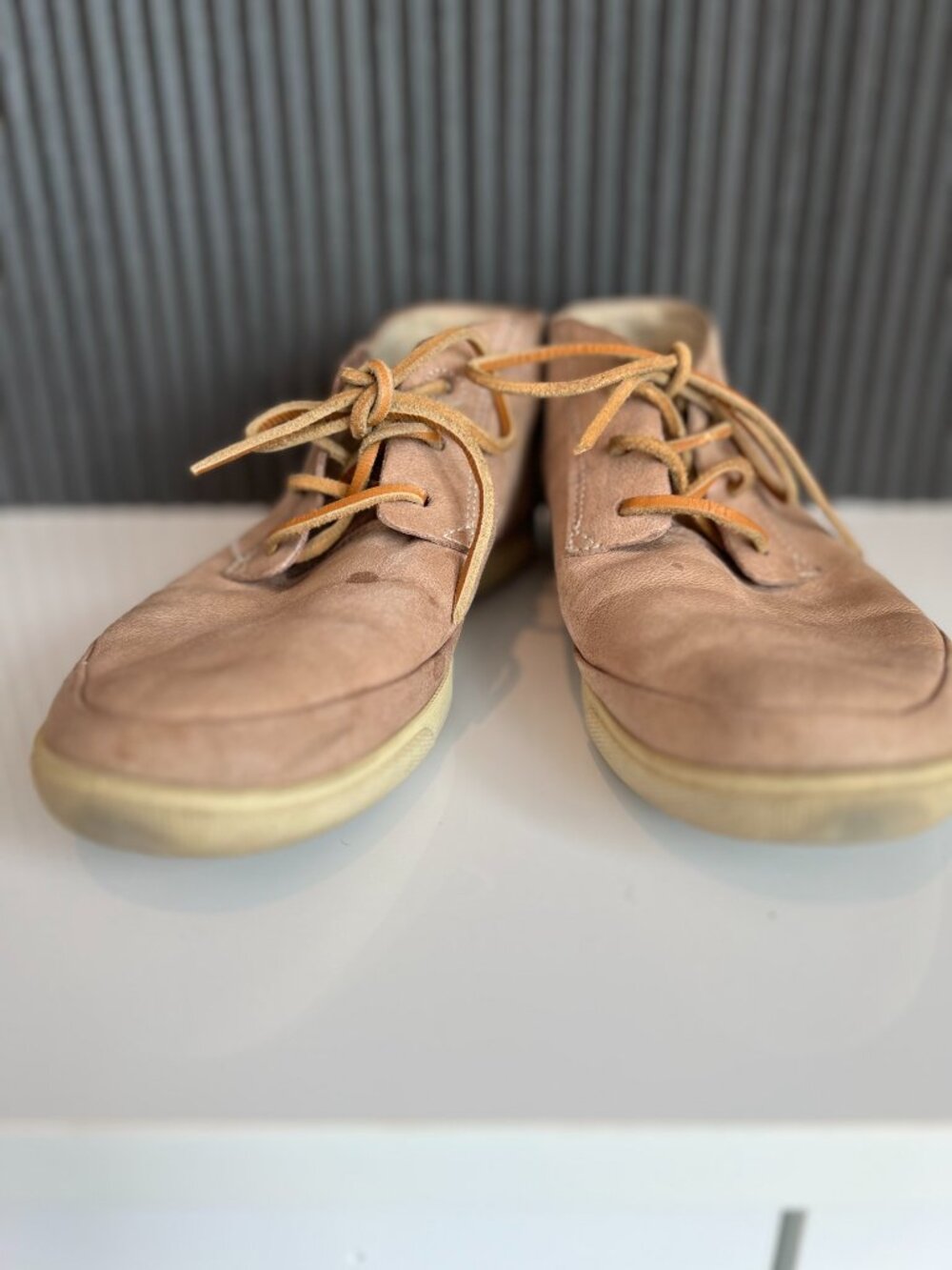 Ecco suede laceup casual shoes size 39 - Picture 2 of 7